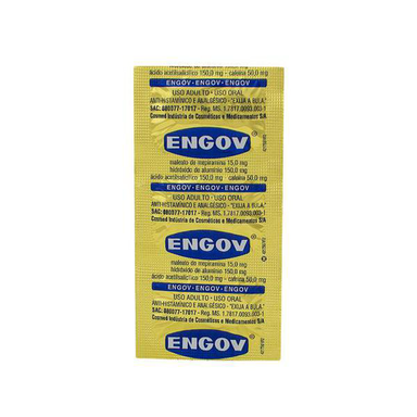 Imagem do produto Engov Com 6 Comprimidos