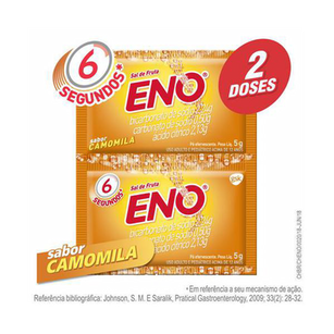 Imagem do produto Eno Sal De Frutas Camomila 2 Envelopes 5G
