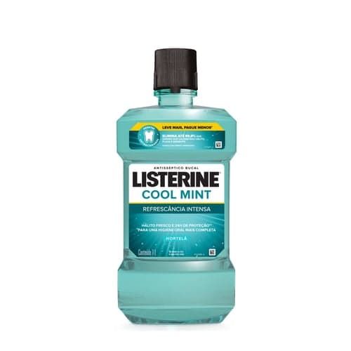 Imagem do produto Enxaguante Bucal Antisséptico Listerine Cool Mint 1L
