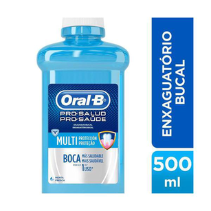 Imagem do produto Enxaguante - Bucal Bucal Pro Saude Menta Leve 500 Ml Pague 300 Ml