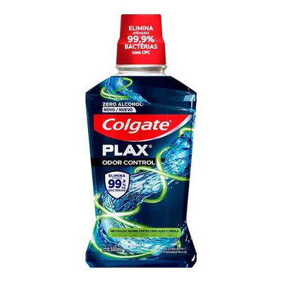 Imagem do produto Enxaguante Bucal Colgate Plax Odor Control Sem Álcool 500Ml 500Ml