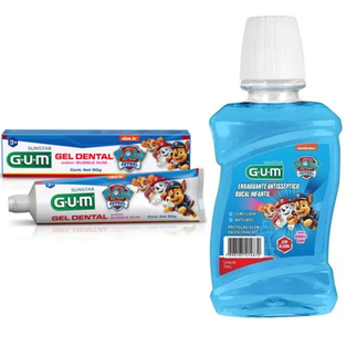 Imagem do produto Enxaguante Bucal + Gel Dental Infantil Patrulha Canina Gum