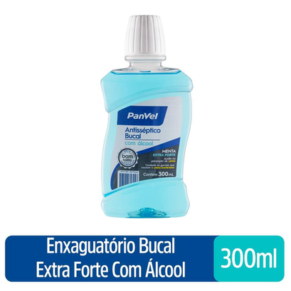 Imagem do produto Enxaguatorio Bucal Panvel Oral Ice C/ Alcool 300Ml