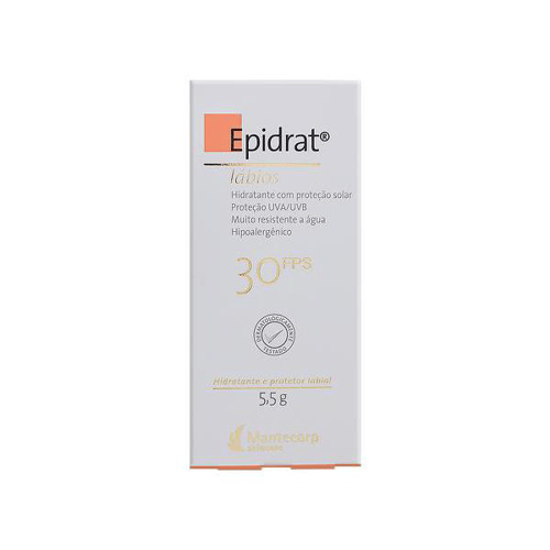 Hidratante Labial Epidrat - Lábios FPS30 5,5G