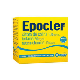 Epocler - Solução Oral Sabor Abacaxi C 12 Flaconetes De 10Ml