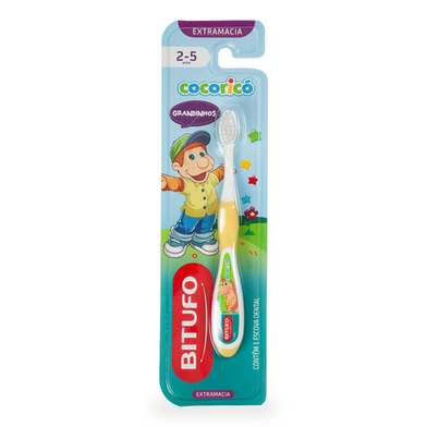 Imagem do produto Escova De Dente Bitufo Cocoricó Grandinhos 2 A 5 Anos 1 Unidade 1 Unidade