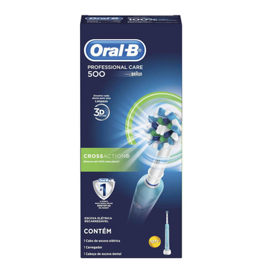 Imagem do produto Escova De Dente Oralb Professional Care 500 D16 Elétrica 1 Unidade