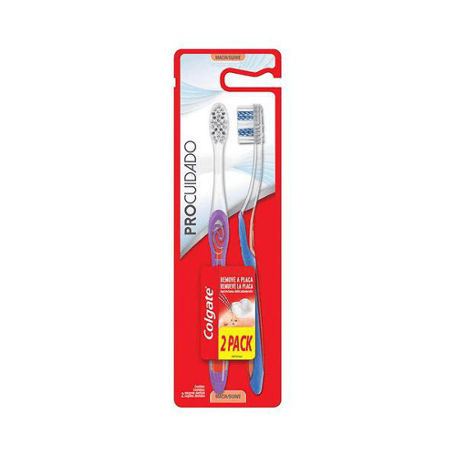 Imagem do produto Escova Dental Colgate Pro Cuidado Com 2 Unidades