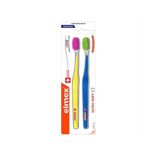 Imagem do produto Escova Dental Elmex Ultra Soft 2 Unidades
