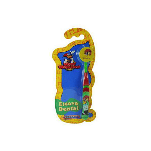 Imagem do produto Escova - Dental Frescor Infantil Pica Pau Com Protetor De Cerd