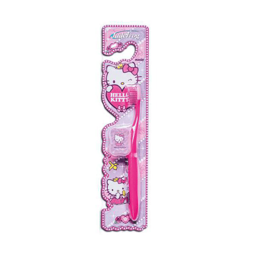 Imagem do produto Escova Dental Macia Jadefrog Com Protetor Hello Kitty Ref340h
