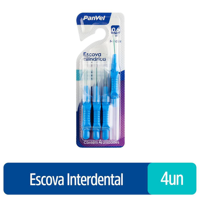 Imagem do produto Escova Panvel Oral System Interdental 0,06Mm C/ 4 Unidades 18