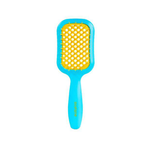 Imagem do produto Escova Para Cabelos Raquete Vazada Oceane Joy Brush Azul