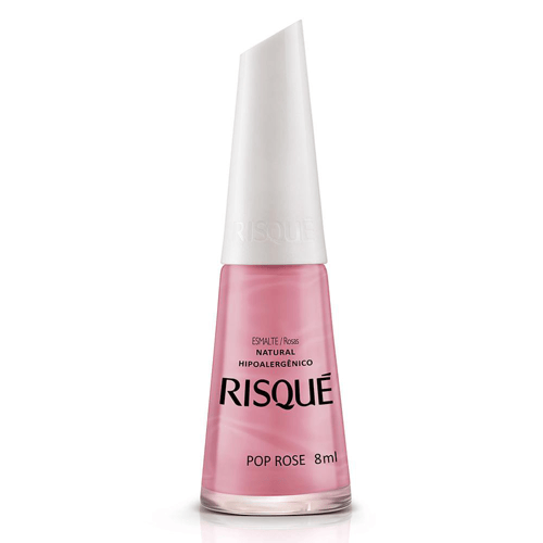 Imagem do produto Esmalte - Risque Natural Gloss Pop Rose 8Ml