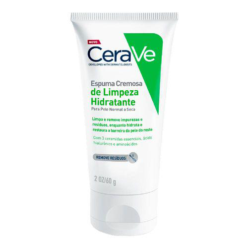 Imagem do produto Espuma CeraVe Limpeza Hidratante Pele Nomal 60G