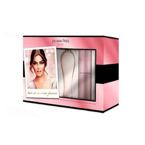Imagem do produto Estojo Glam Eau De Toilette Juliana Paes Perfume Feminino 100Ml E Desodorante Spray 150Ml