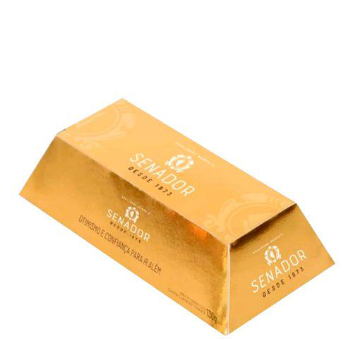 Imagem do produto Estojo Sabonete Senador Gold 3 Unidades + Saboneteira Memphis 1 Unidade