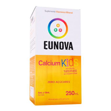 Imagem do produto Eunova Calcium Kids Solução Com 250Ml