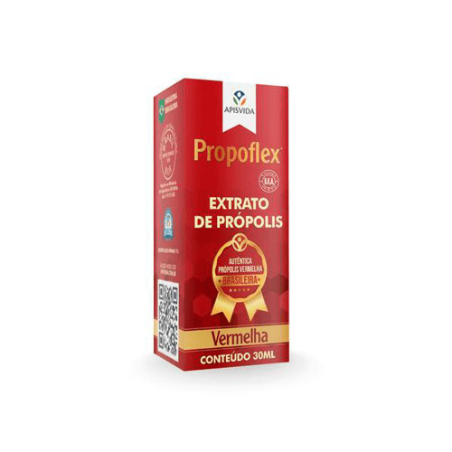 Imagem do produto Extrato De Própolis Propoflex Vermelha Com 30Ml Apis Vida 30Ml