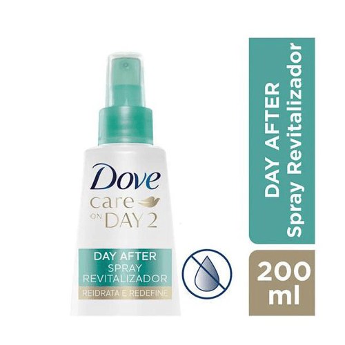 Imagem do produto Finalizador Dove Care On Day2 Day After Spray Revitalizador Reidrata E Redefine 200Ml