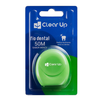 Imagem do produto Fio Dental 50 Metros Menta Clear Up Multi Saúde Hc597