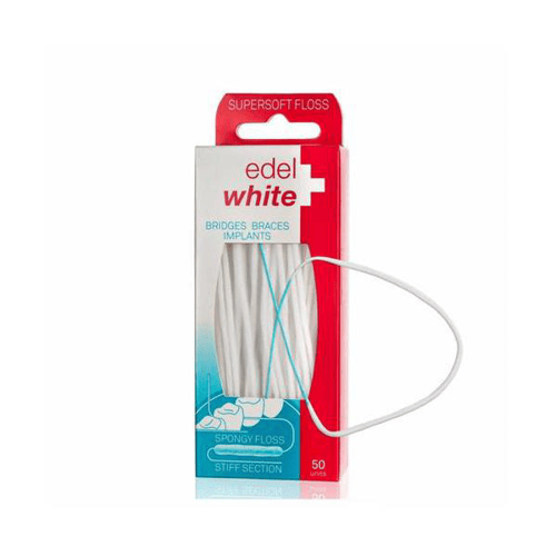 Imagem do produto Fio Dental Edel White Supersoft Floss 50 Unidades