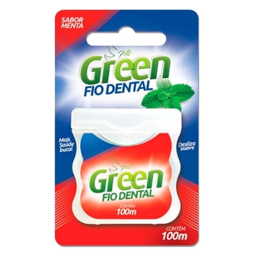 Imagem do produto Fio Dental Green Menta 100M Com 1 Unidade