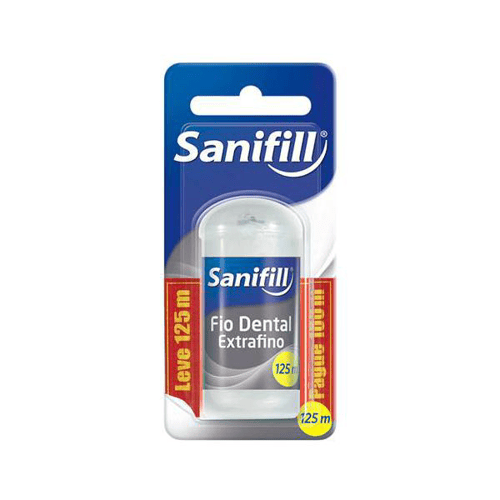 Imagem do produto Fio Dental - Sanifil Extra Fino 100+25Mts