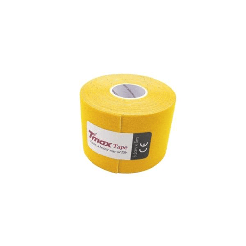 Imagem do produto Fita De Kinésio Tmax Bandagem Adesiva Amarelo 5Mx5cm