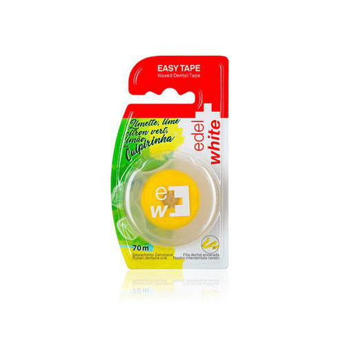 Imagem do produto Fita Dental Edel White Easy Tape Encerada Sabor Limão Da Caipirinha 70M