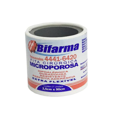 Imagem do produto Fita Micropore Bifarma 2,5 X 0,9M
