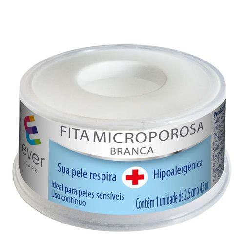 Imagem do produto Fita Microporosa Ever Care Branca 2,5Cm X 4,5M