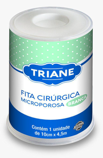 Imagem do produto Fita Microporosa Hipoalergica Triane 10X4,5 Branco