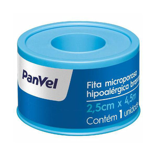 Imagem do produto Fita Microporosa Panvel Hipoalergenica Trasparente 25Mmx4,5M
