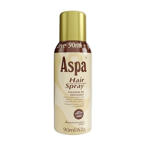 Imagem do produto Fixador De Penteado Aspa Hair Spray 90Ml