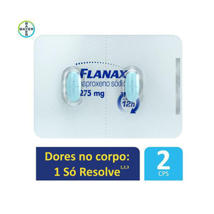 Imagem do produto Flanax 275Mg Com 60 Comprimidos Revestidos