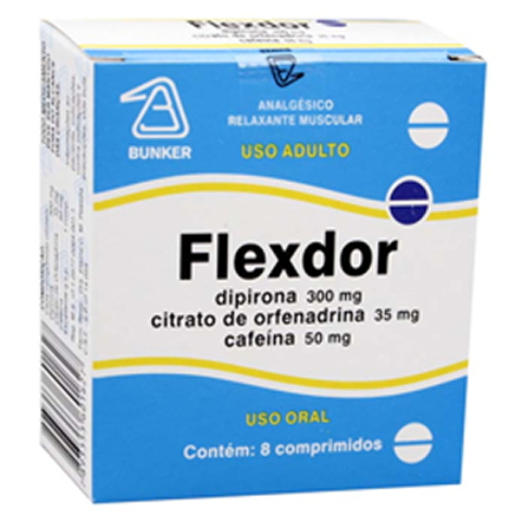 Imagem do produto Flexdor - 35 Mg + 300 Mg + 50 Mg 8 Comprimidos