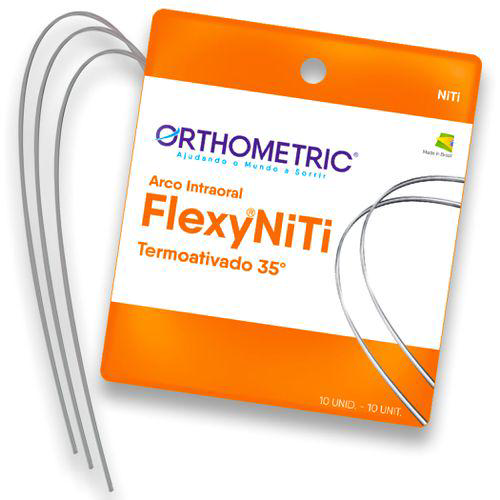 Imagem do produto Flexy Niti Thermally Activated Arch Wire Upper Orhtometric