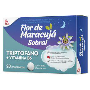 Imagem do produto Flor De Maracujá Sobral 400Mg Com 20 Comprimidos