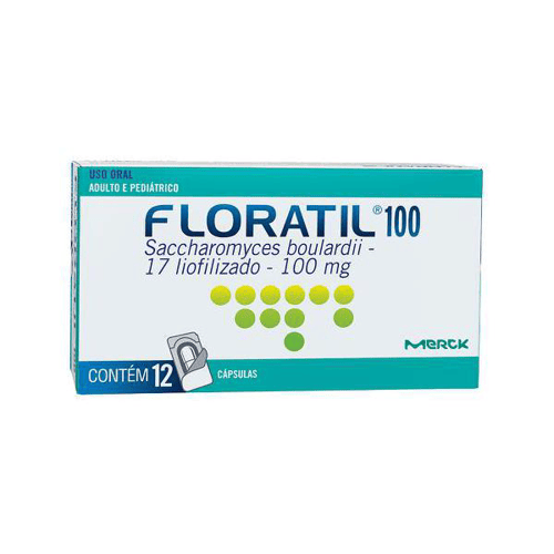 Imagem do produto Floratil 100 Mg 12 Cápsulas - 100Mg 12 Cápsulas