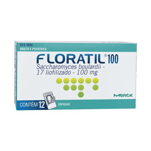 Imagem do produto Floratil - 100 Mg Com 12 Cápsulas