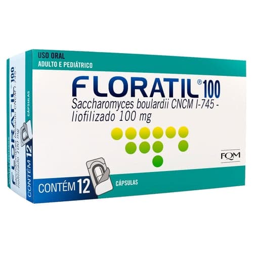 Imagem do produto Floratil 100Mg 12 Cápsulas