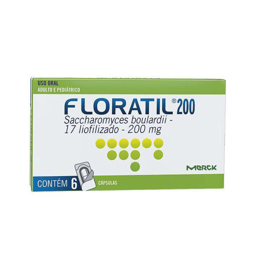 Imagem do produto Floratil 200 Mg 6 Cápsulas - 200Mg 6 Cápsulas