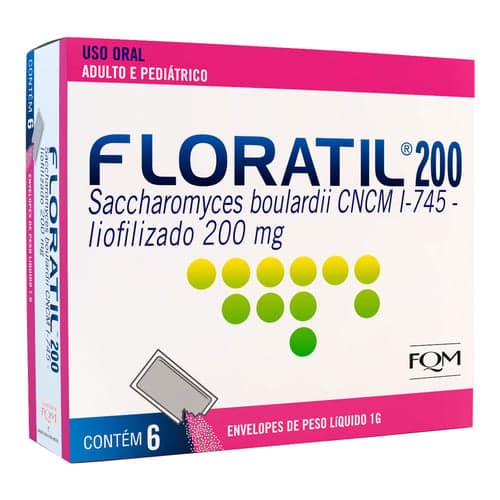 Imagem do produto Floratil 200Mg Envelopes De 1G Com 6 Unidades