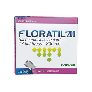Imagem do produto Floratil 200Mg Pó Com 6 Sachês De 1G
