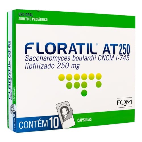 Imagem do produto Floratil At 250Mg 10 Cápsulas