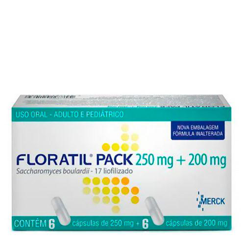 Imagem do produto Floratil - Pack 200Mg 6 Cápsulas