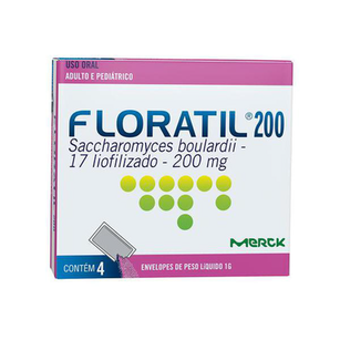 Imagem do produto Floratil - Pediátrico 200Mg 4Ev
