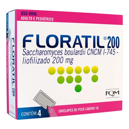 Imagem do produto Floratil Pediátrico 4 Envelopes 1G