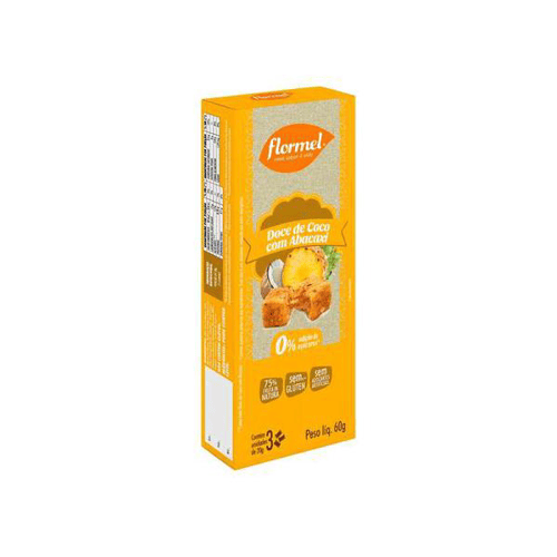 Imagem do produto Flormel Doce De Abacaxi Com Coco Zero 25G Flormel